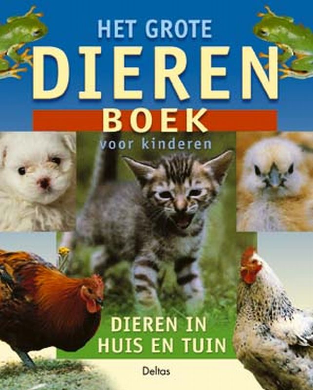 Omslag van Het grote dierenboek voor kinderen