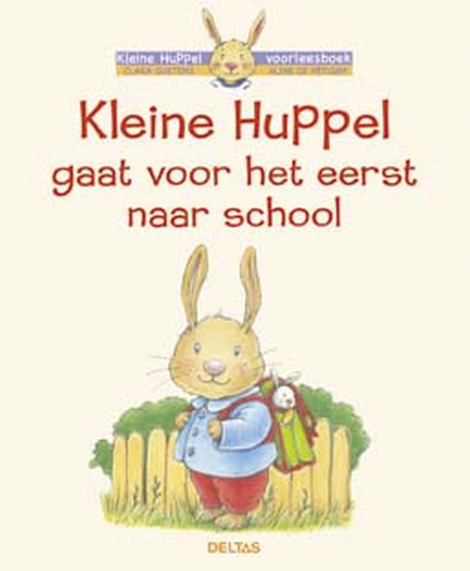 Omslag van Kleine Huppel gaat voor het eerst naar school