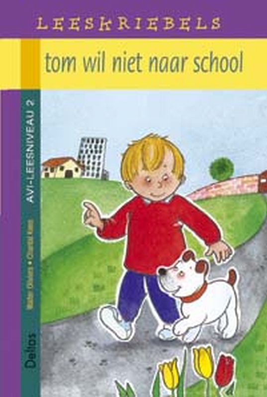 Omslag van Tom wil niet naar school