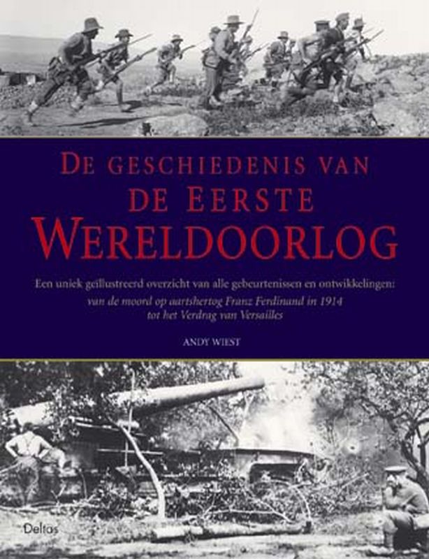 Omslag van De geschiedenis van de Eerste Wereldoorlog