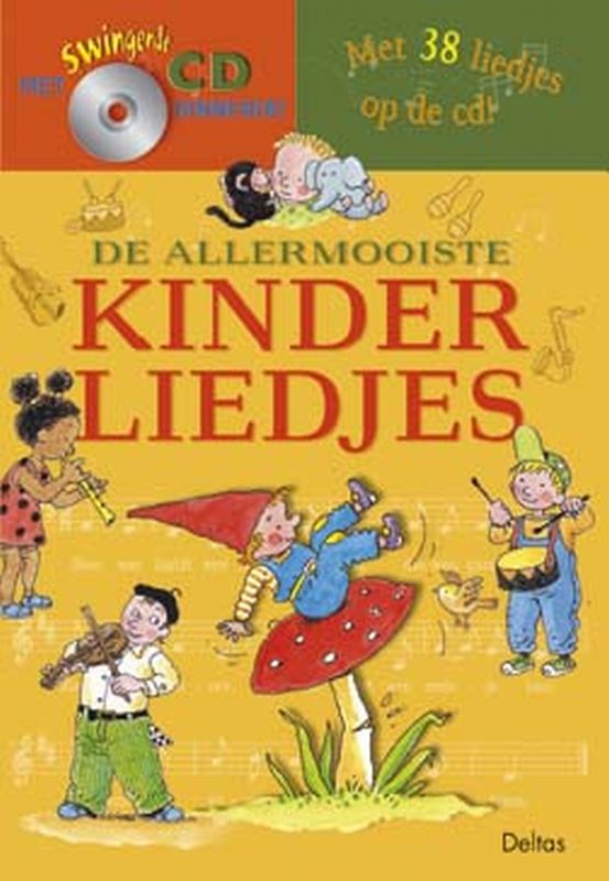 Omslag van De allermooiste kinderliedjes