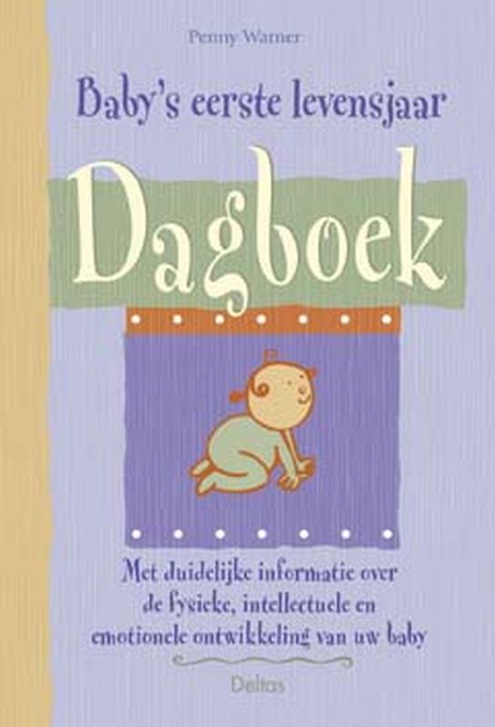 Omslag van Baby's eerste levensjaar dagboek