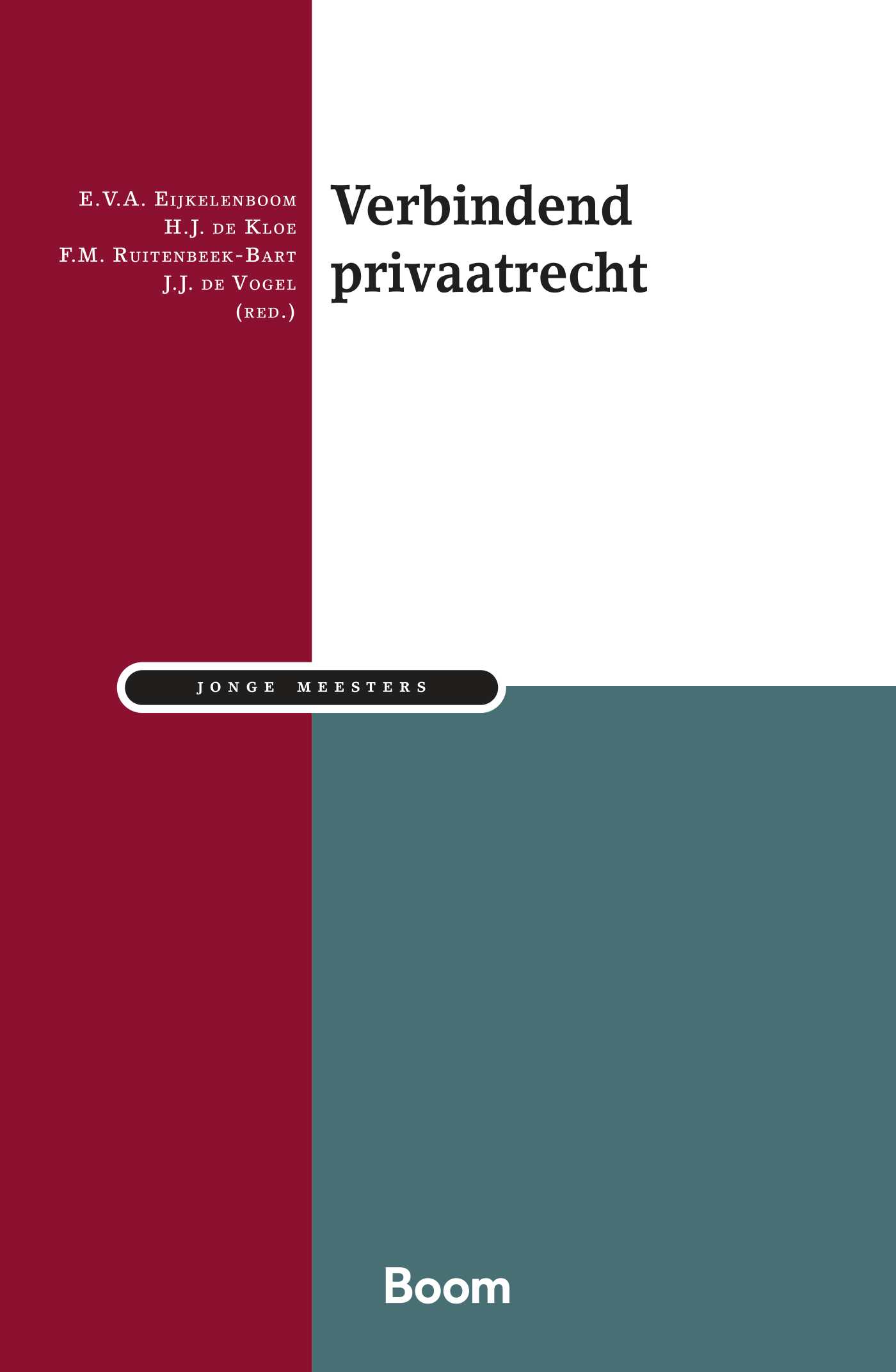 Omslag van Verbindend Privaatrecht