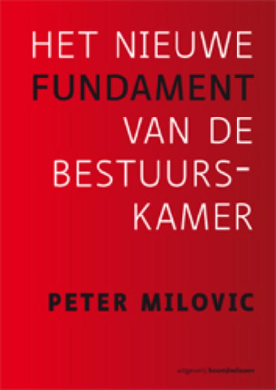 Omslag van Het nieuwe fundament van de bestuurskamer