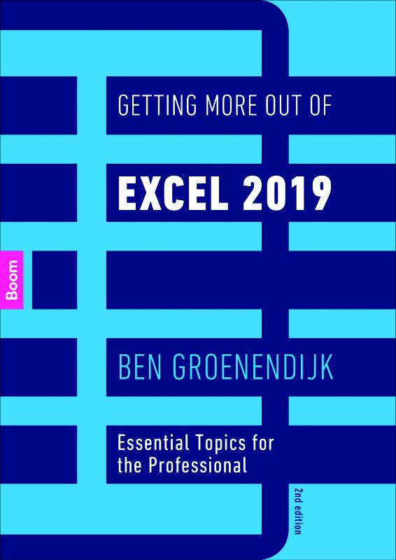 Omslag van Getting More Out of Excel 2019