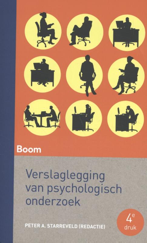 Omslag van Verslaglegging van psychologisch onderzoek