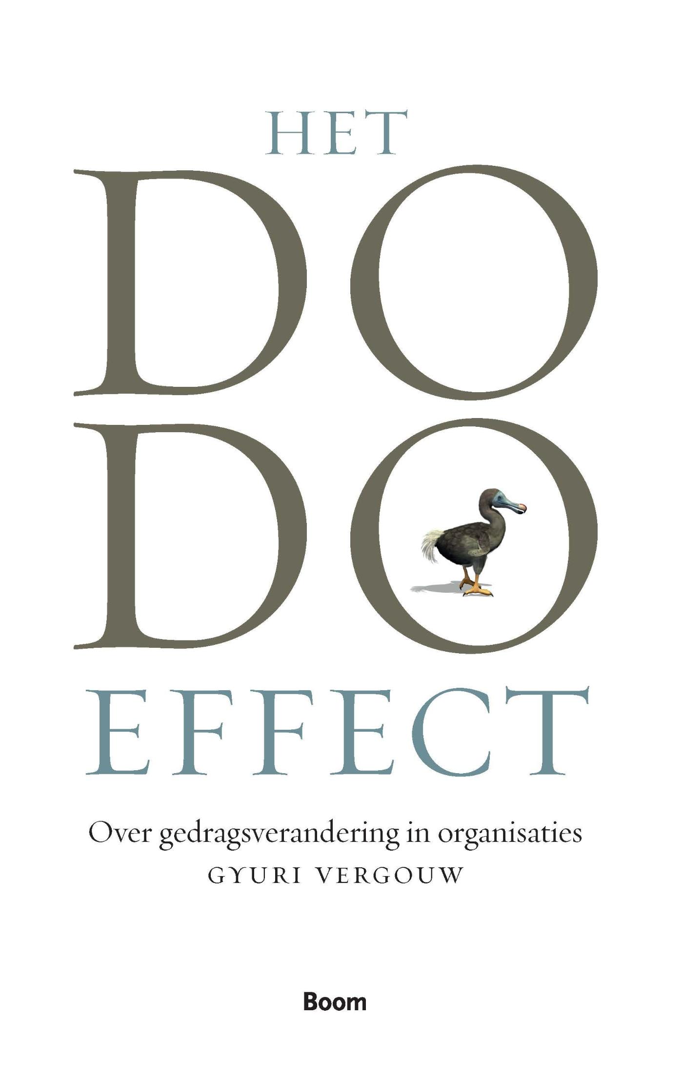 Omslag van Het dodo-effect