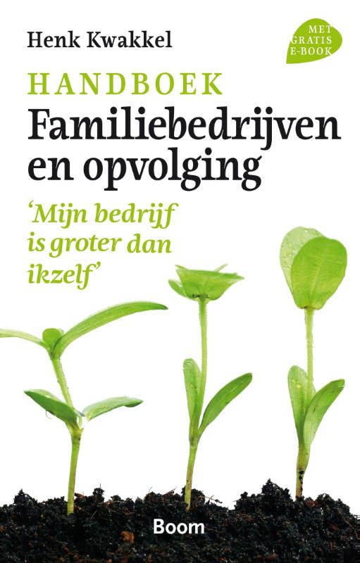 Omslag van Handboek familiebedrijven en opvolging