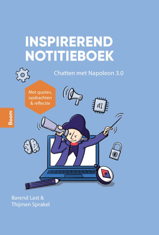 Omslag van Chatten met Napoleon 3.0 - Inspirerend notitieboek