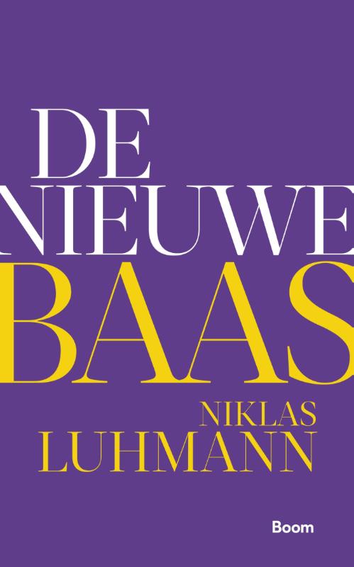 Omslag van De nieuwe baas
