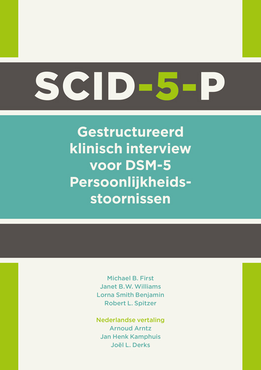 Omslag van SCID-5-P