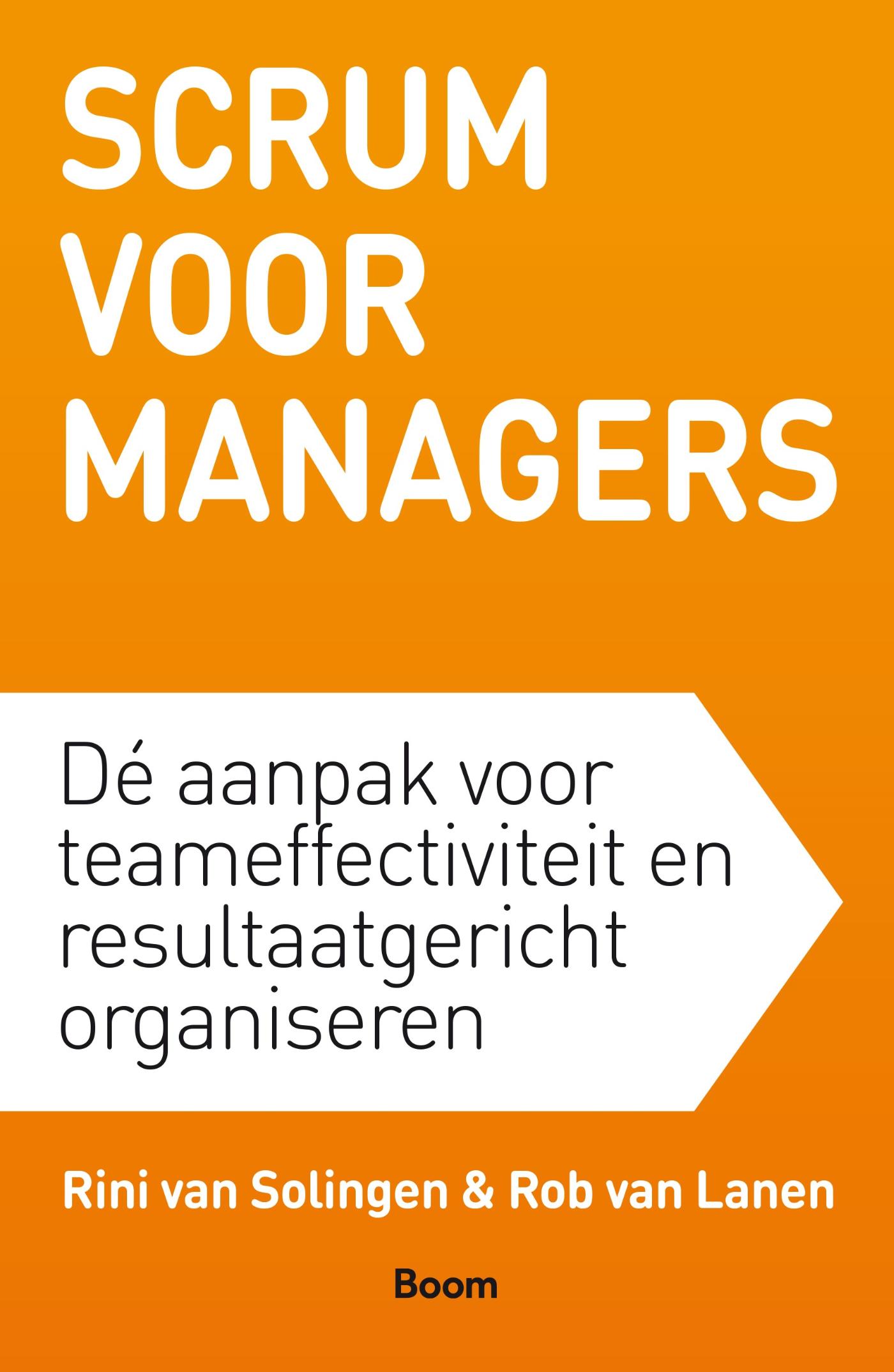 Omslag van Scrum voor managers