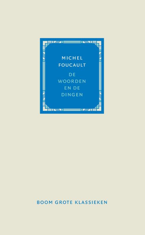 Omslag van De woorden en de dingen