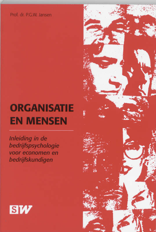 Omslag van Organisatie en mensen
