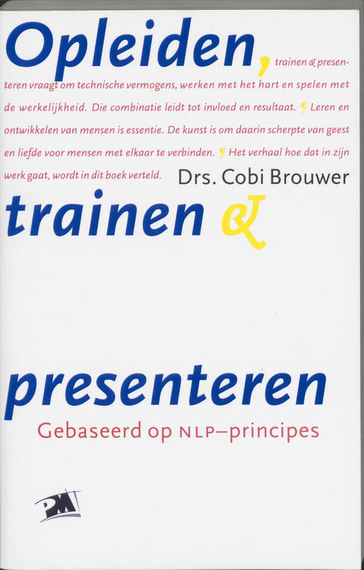 Omslag van Opleiden, trainen en presenteren