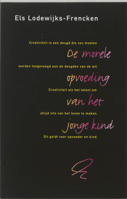 Omslag van De morele opvoeding van het jonge kind