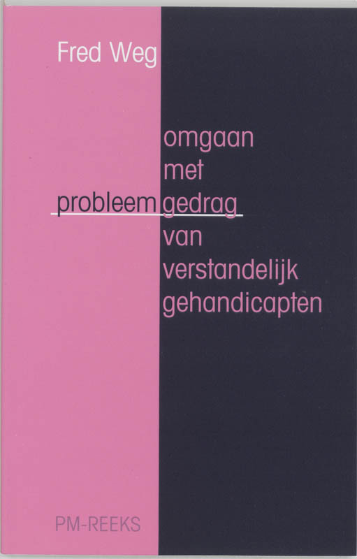 Omslag van Omgaan met probleemgedrag van verstandelijk gehandicapten