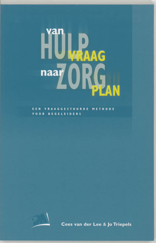 Omslag van Van hulpvraag naar zorgplan