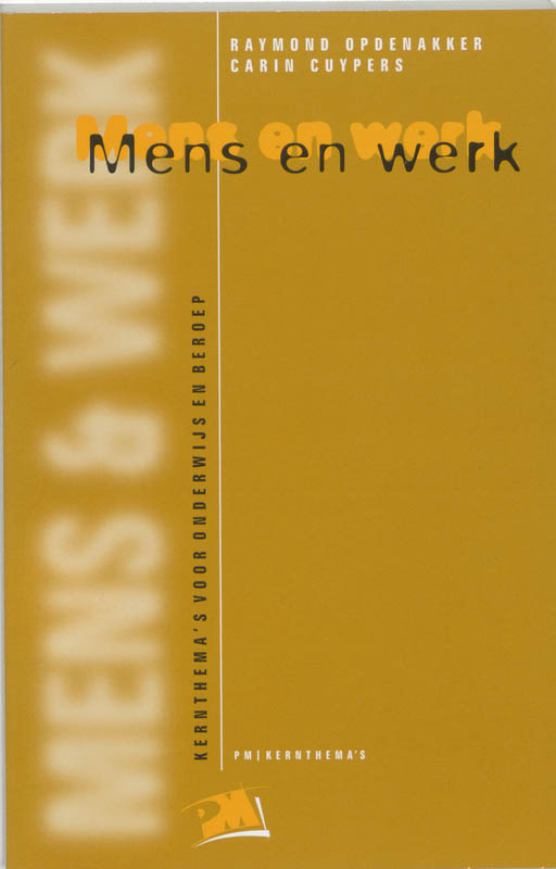 Omslag van Mens en werk