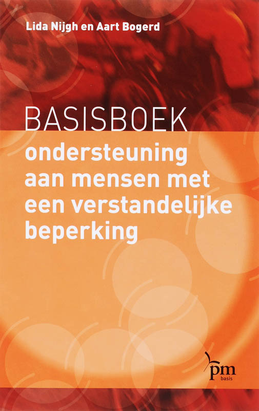Omslag van Basisboek ondersteuning aan mensen met een verstandelijke beperking