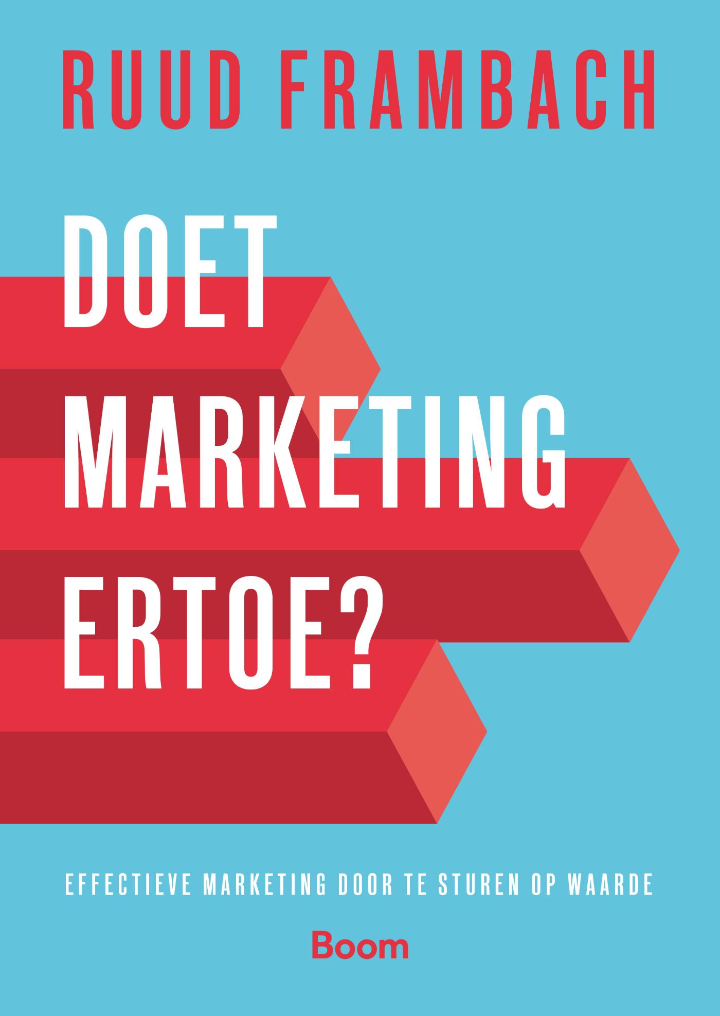 Omslag van Doet marketing ertoe?