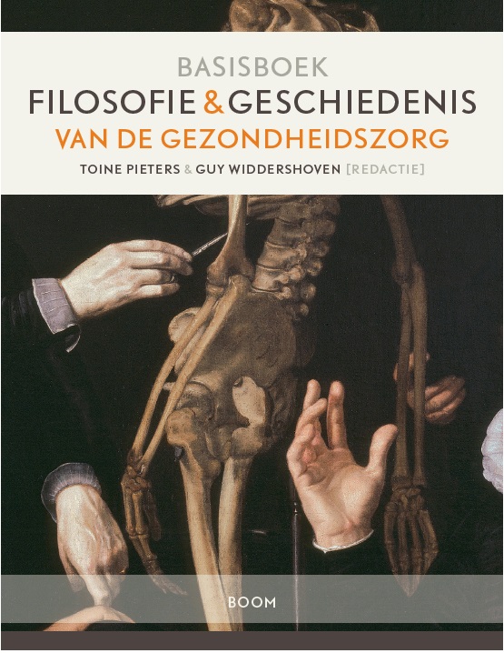 Omslag van Basisboek Filosofie en geschiedenis van de gezondheidszorg