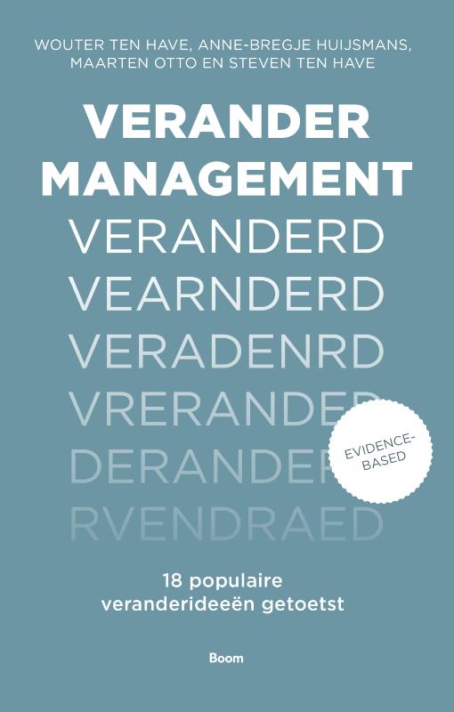 Omslag van Verandermanagement veranderd