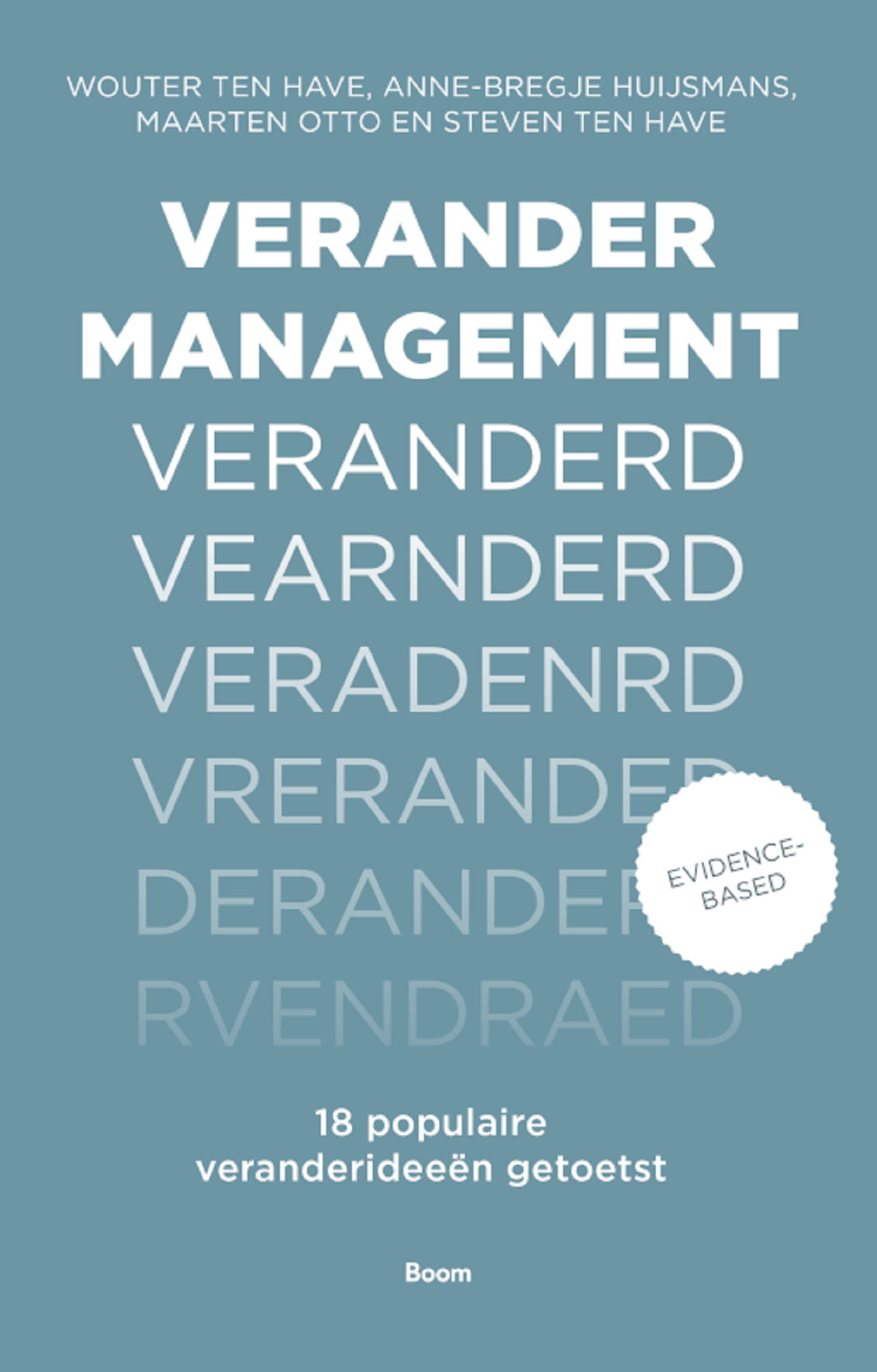 Omslag van Verandermanagement veranderd
