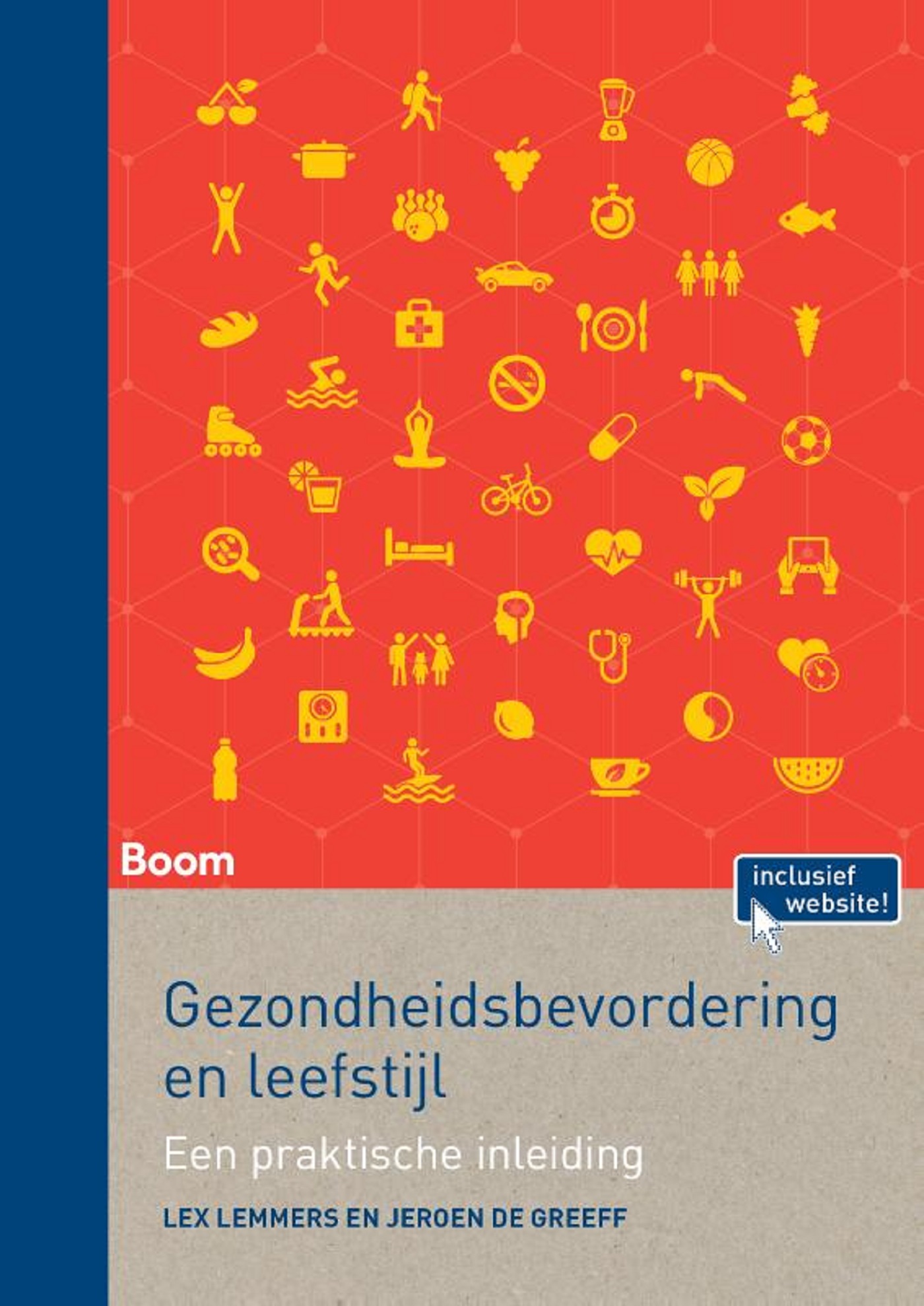 Omslag van Gezondheidsbevordering en leefstijl