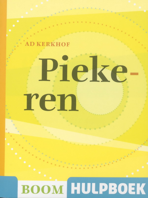 Omslag van Piekeren