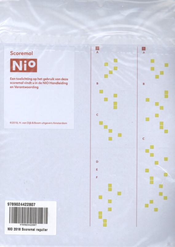 Omslag van NIO 2: Scoremal