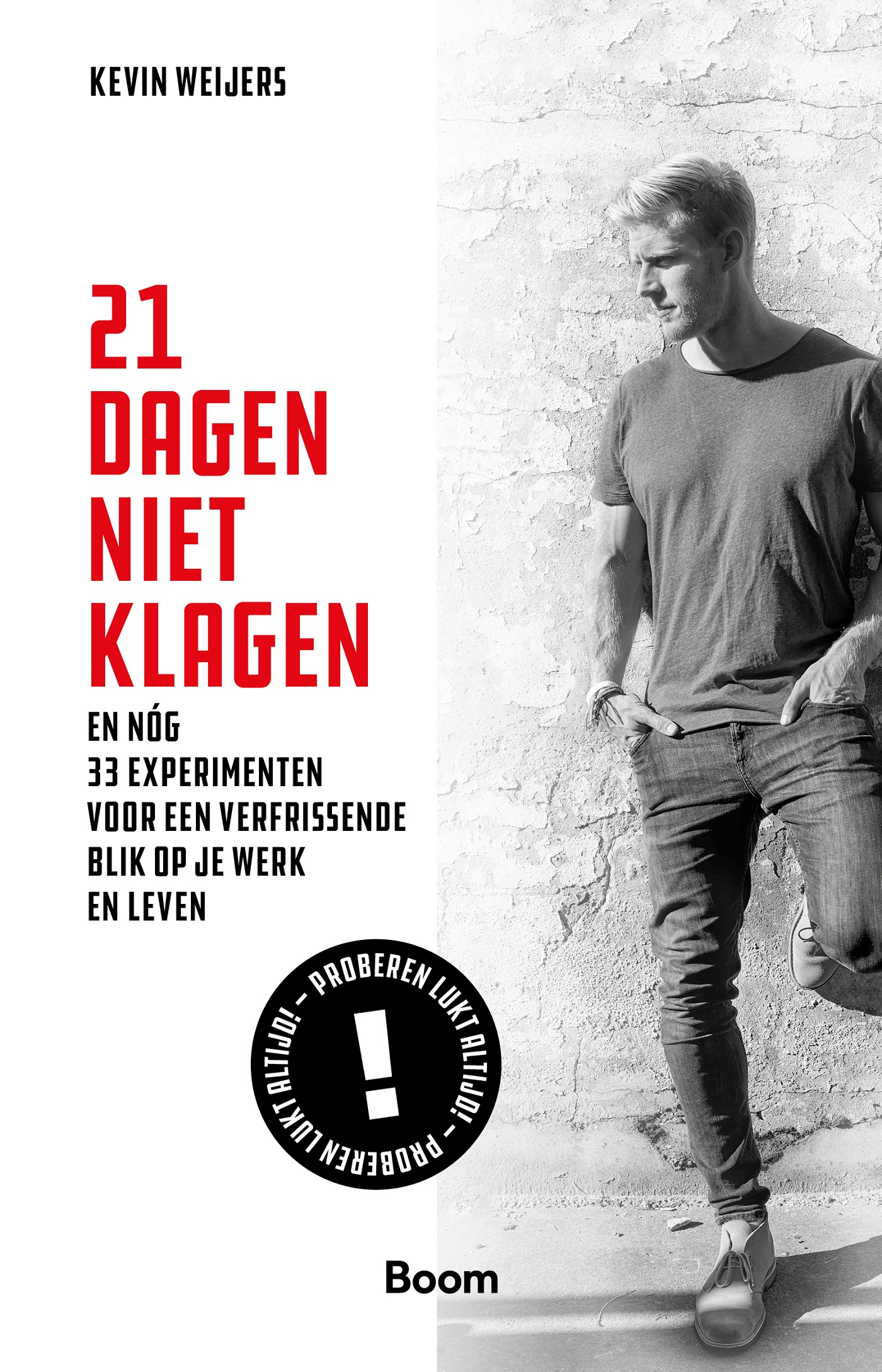 Omslag van 21 dagen niet klagen