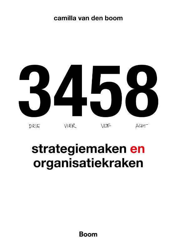 Omslag van 3458 Strategiemaken en organisatiekraken