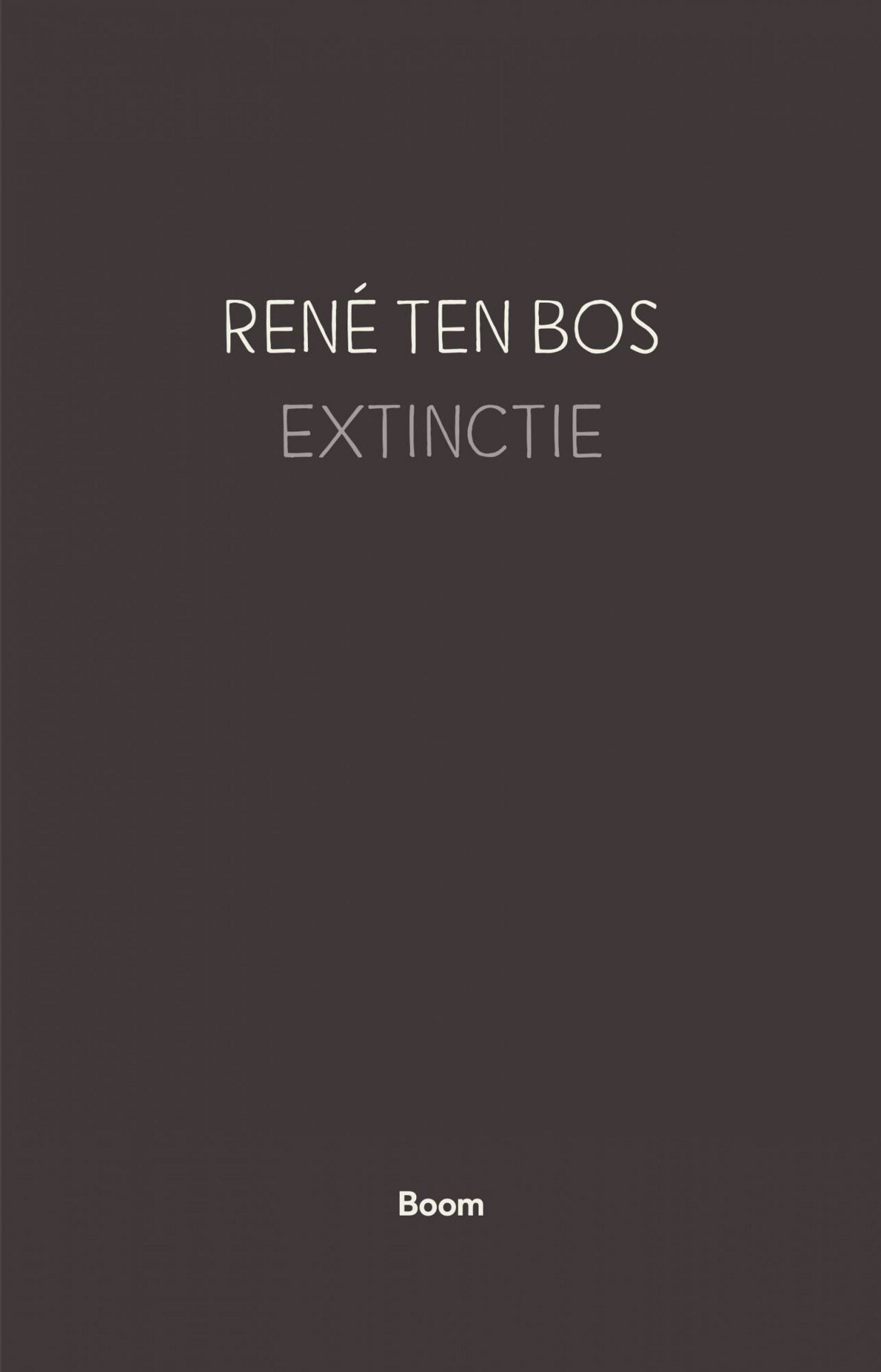 Omslag van Extinctie