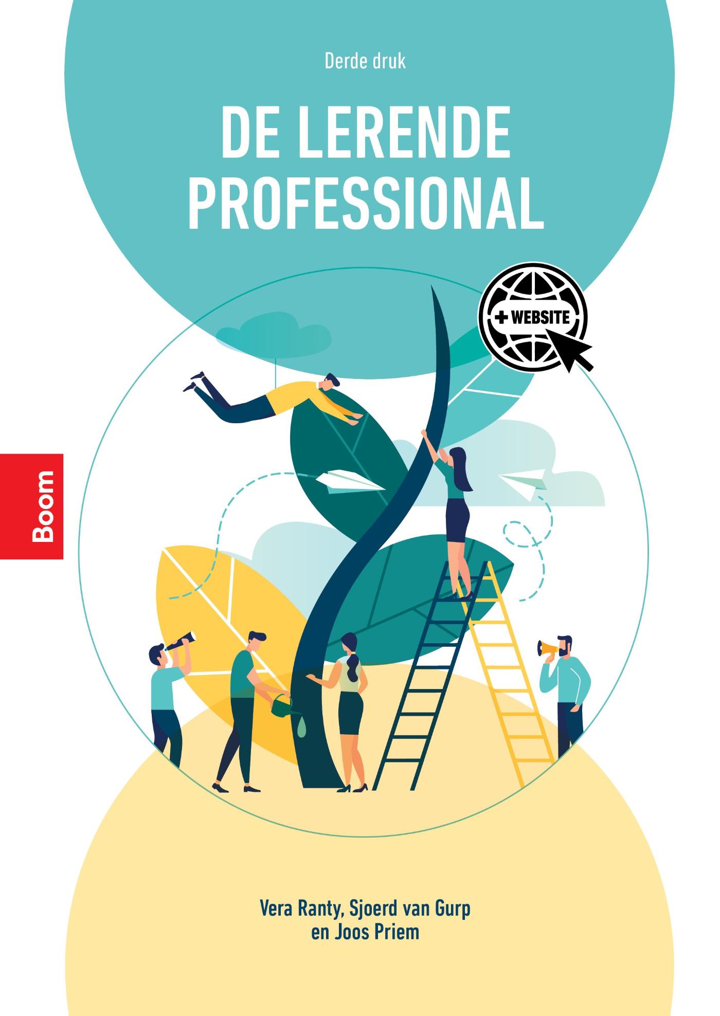 Omslag van De lerende professional