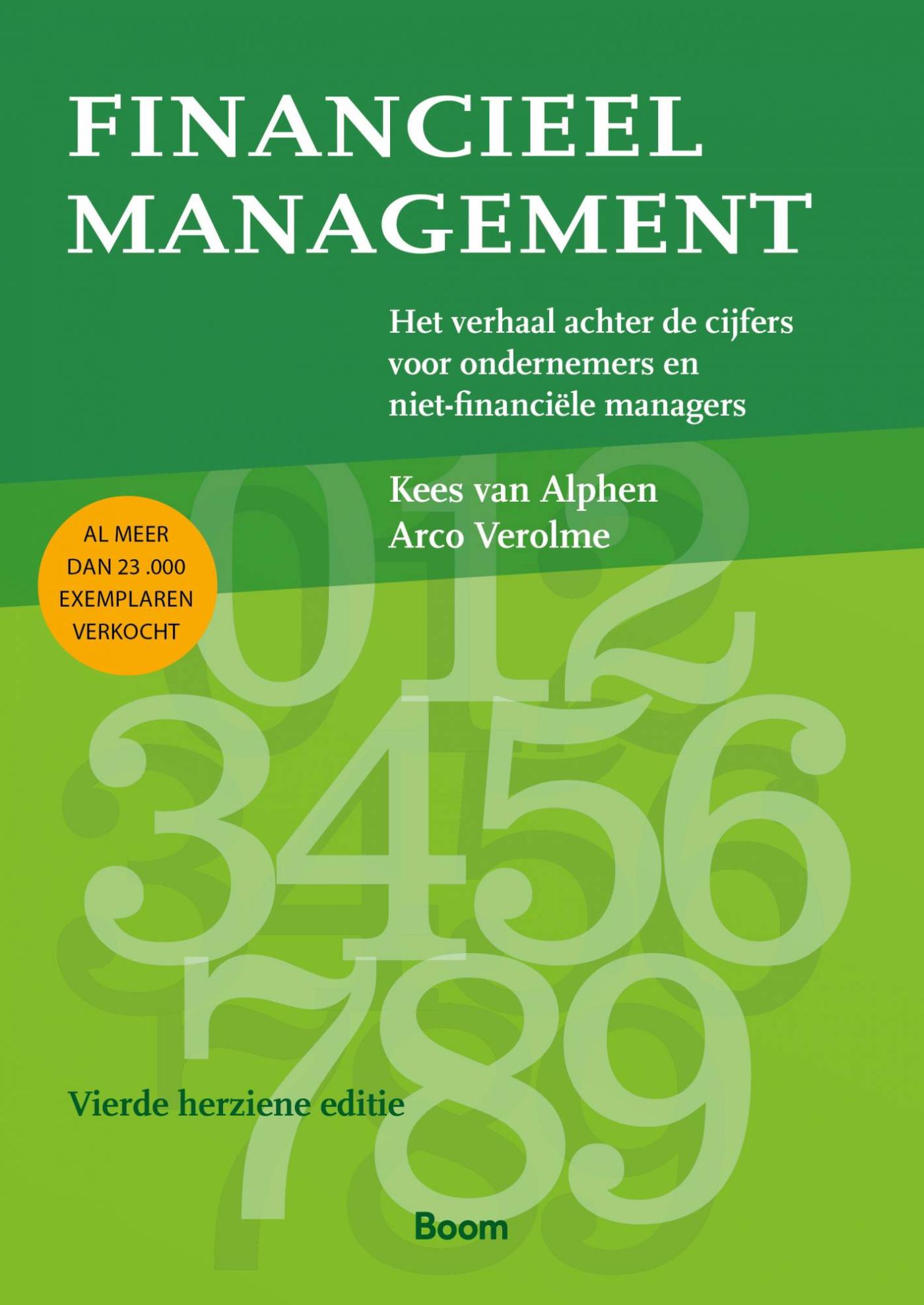 Omslag van Financieel management
