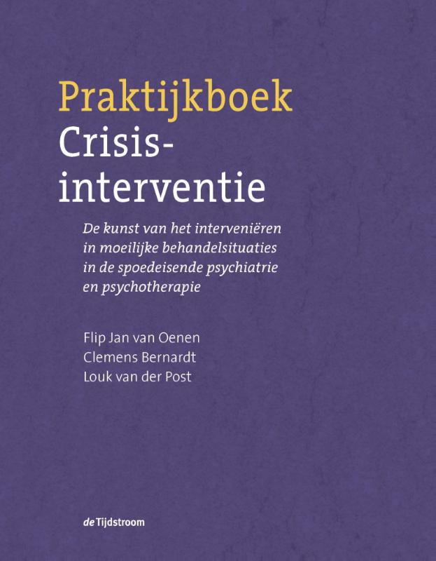 Omslag van Praktijkboek Crisisinterventie