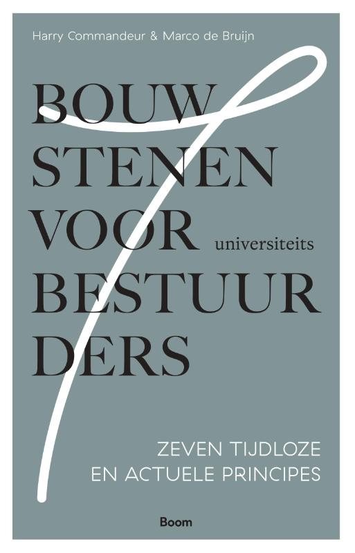 Omslag van Bouwstenen voor universiteitsbestuurders