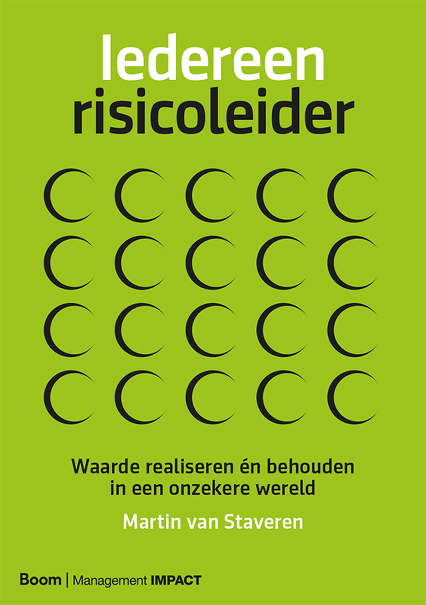 Omslag van Iedereen risicoleider