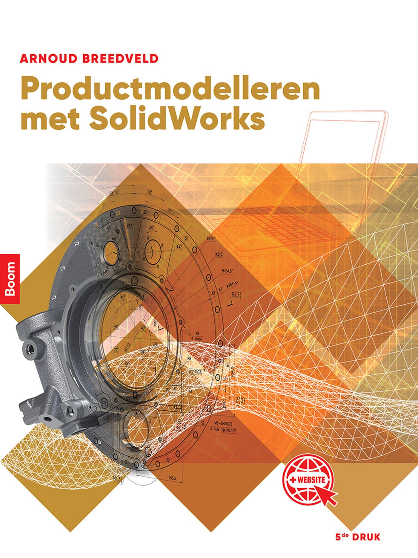 Omslag van Productmodelleren met SolidWorks