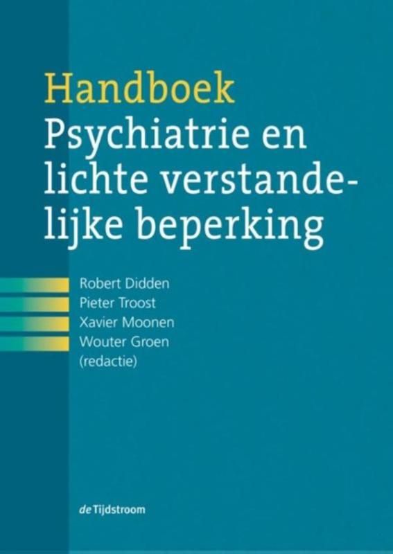 Omslag van Handboek psychiatrie en lichte verstandelijke beperking