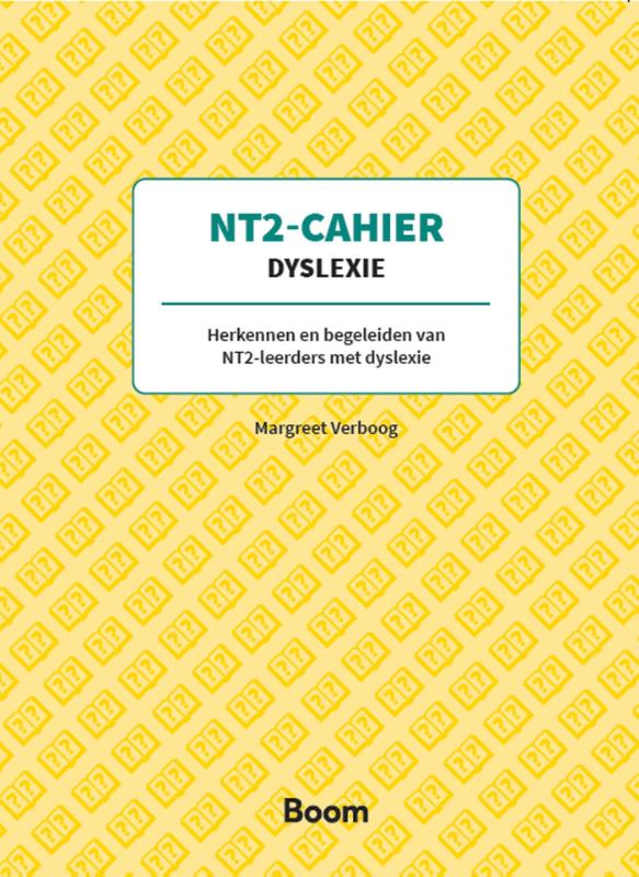 Omslag van NT2 Cahier Dyslexie