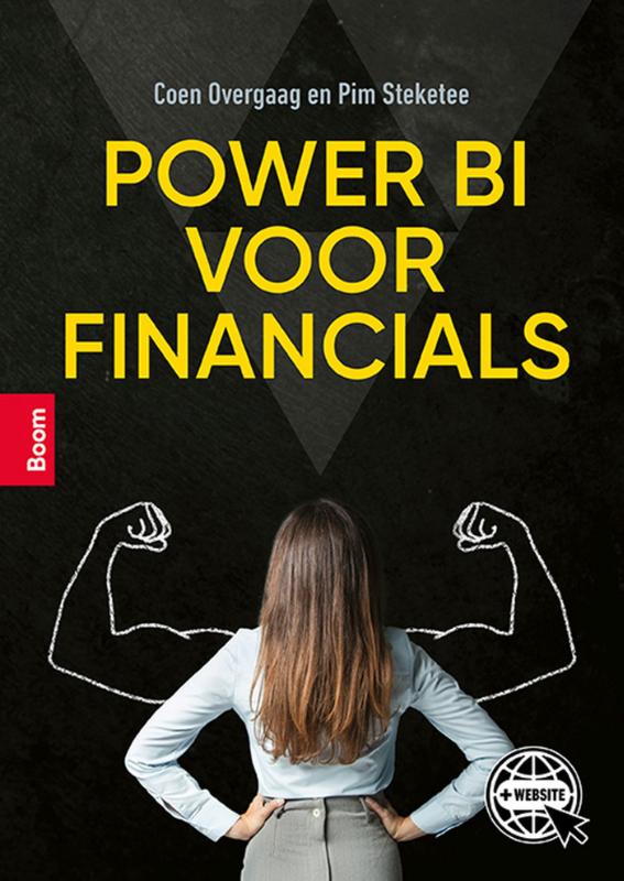 Omslag van Power BI voor financials