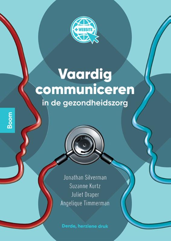 Omslag van Vaardig communiceren in de gezondheidszorg
