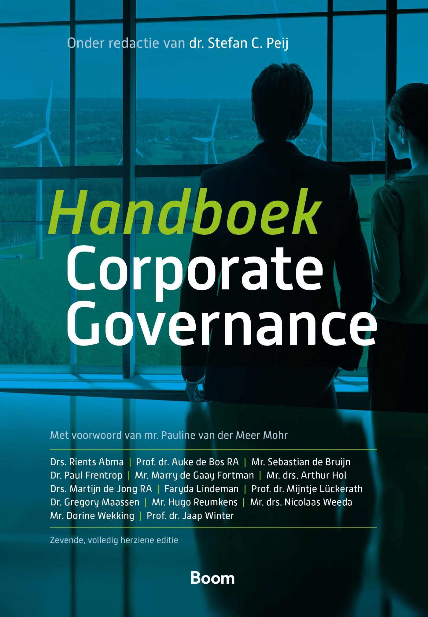 Omslag van Handboek Corporate Governance