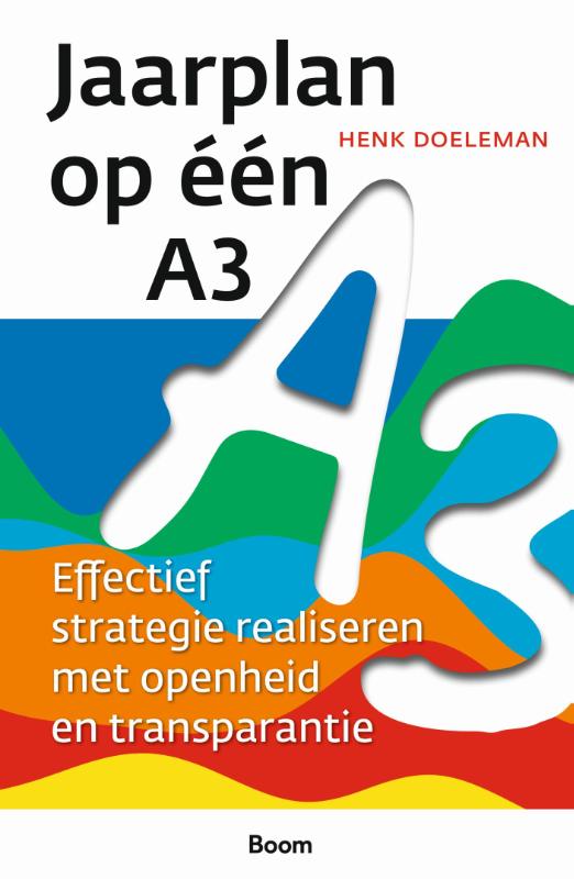 Omslag van Jaarplan op één A3