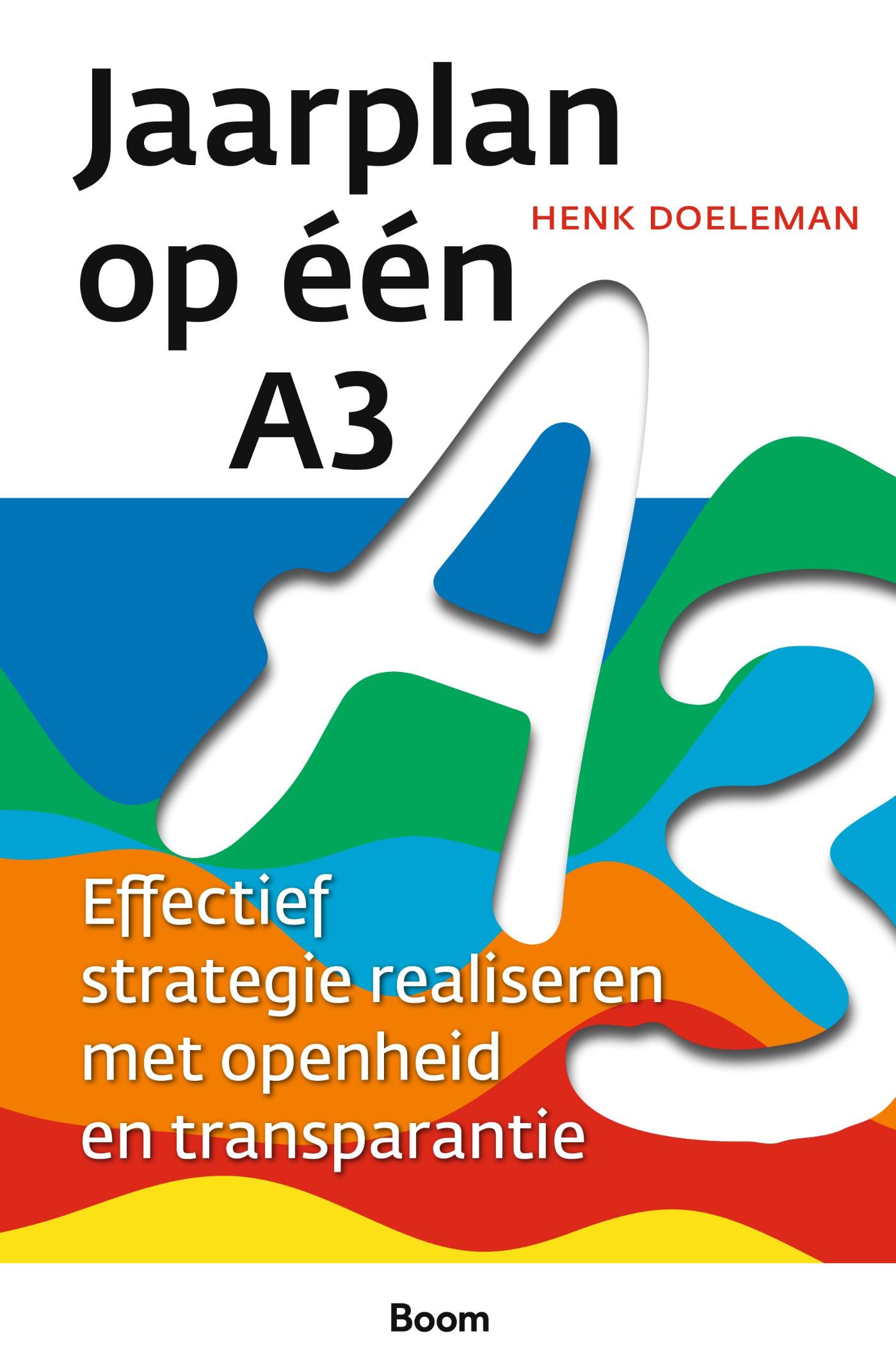 Omslag van Jaarplan op één A3