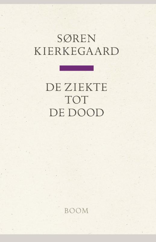 Omslag van De ziekte tot de dood
