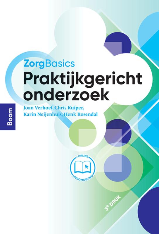 Omslag van ZorgBasics Praktijkgericht onderzoek