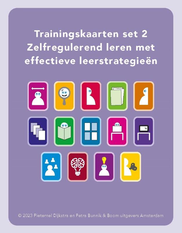 Omslag van Trainingskaarten set 2 Zelfregulerend leren met effectieve leerstrategieën
